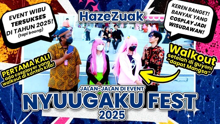 Jalan-jalan di event Nyuugaku Festival 2025 | collab with @animedangdutindonesia⁩