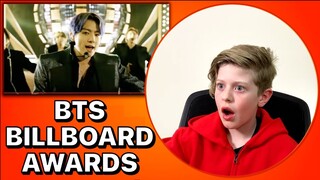 KID REACTION to BTS Butter @ Billboard Music Awards