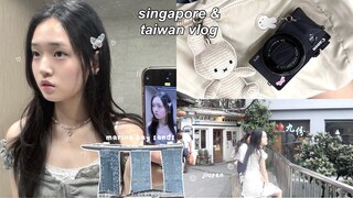 SINGAPORE & TAIWAN vlog: exploring new places, nightouts, jiufen, good eats, hello kitty 711, etc