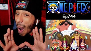 One Piece Episode 744 Reaction | The Seven Deadly Reps |