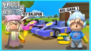 Aku Dan Adiku Menjadi Pembalap Mobil Paling Hebat Di Game Wobbly Life ft @Shasyaalala