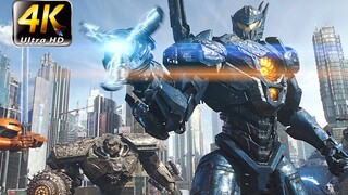 [4KHDR21:9] "Pacific Rim 2" Wanderer VS the strongest super monster ever