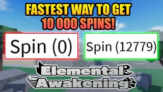 Best Spins AFK Farming Method in Elemental Awakening