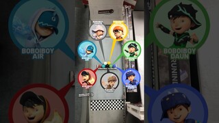 Siapa Kuasa Boboiboy Tahap 1 Terkuat? Boboiboy Api, Tanah, Cahaya, Es, Petir, Daun, Angin?  #Shorts