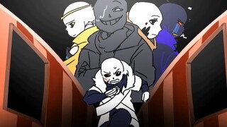 [Undertale AU]Grimm Grinning Ghosts meme