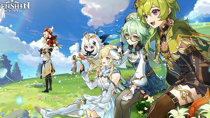 【غينشين إيمباكت】 ساعدت الرسم الرسمي للإصدار 3.5 من يينغ، تفضلوا! الأخ جميل، الأخت يجب أن تكون جميلة 