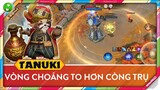 Onmyoji Arena | Tanuki trong Quỷ Chiến, vòng choáng to hơn vòng trụ, siêu khó chịu