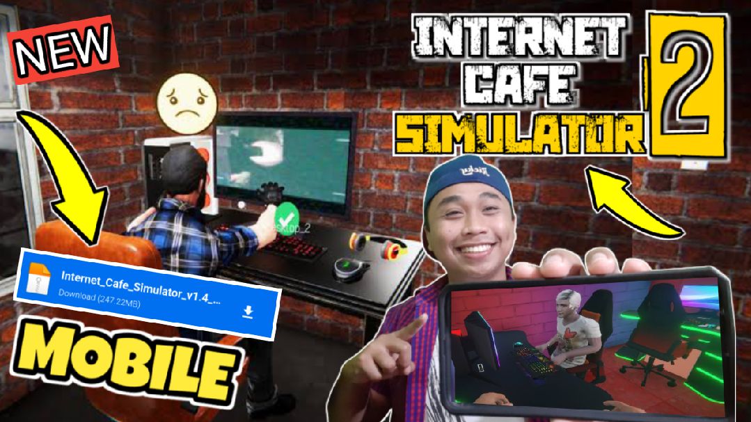 game ppsspp internet cafe simulator 2