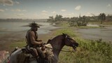 [Red Dead Redemption 2] Have you ever seen a horse that can trample three crocodiles to death?