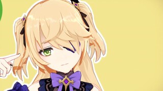 [Genshin Impact MMD] Bangun! Anggota keluargaku. Selamat datang Putri Terkutukmu!