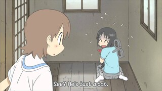 Nichijou - Sakamoto meows