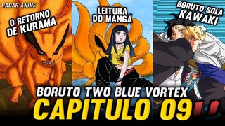 KURAMA RETORNA E BORUTO HUMILHA O KAWAKI EM BORUTO TWO BLUE VORTEX CAP 09