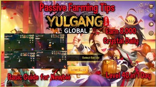 Yulgang Basic Guide and Tips | Passive Income ( Tagalog )