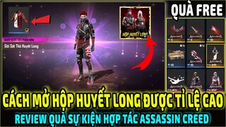 Test Mở Hộp Huyết Long Săn Áo Trẻ Trâu Chân Thánh Phồng Cực Rẻ || Free Fire