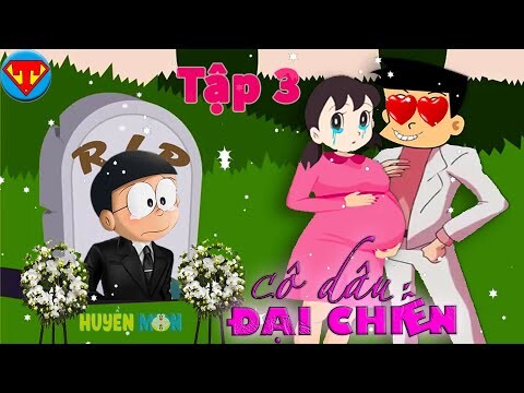 CÔ DÂU ĐẠI CHIẾN (TẬP 3) 👰 ÂM MƯU CỦA SUNEO VỚI NOBITA VÀ SHIZUKA 🚥🆕🚥DORAEMON CHẾ HÀI HƯỚC #08