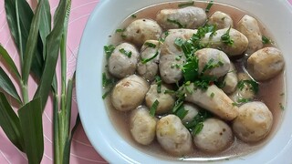 Không ngờ canh lá gừng lại thơm ngon tuyệt vời.