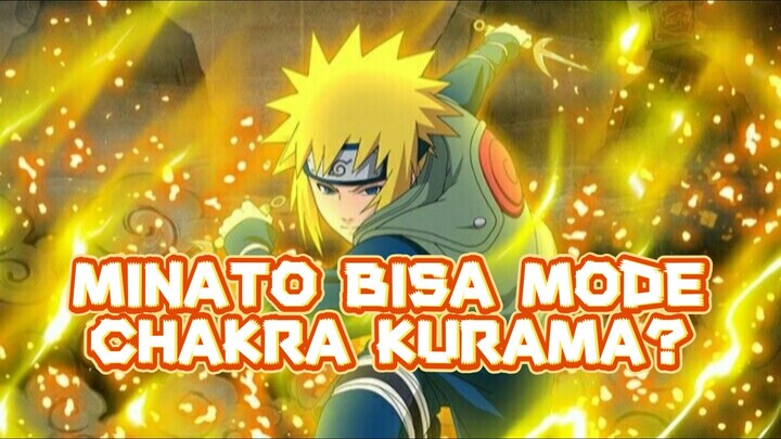 3 cara minato menguasai tehnik chakra mode kurama