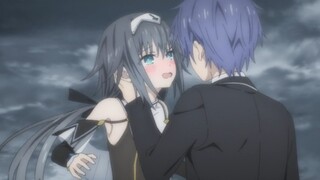It broke after one kiss, Nibek was kissed by Shidou, and her clone was broken❤️