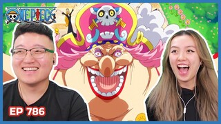 BIG MOM THE TEA PARTY FROM HELL! 🍰🎵🧁🍬🍭🍫 | One Piece Episode 786 Couples Reaction & Discussion