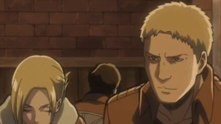 [Foreshadowing + Plot] Reiner bothers Annie every day with his yin and yang [Attack on Titan]