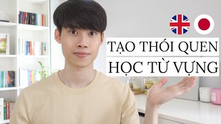 TẠO THÓI QUEN HỌC TỪ VỰNG tiếng Anh (và tiếng Nhật) mỗi ngày | KIRA