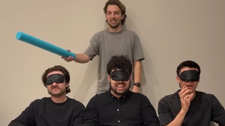 The guy on the far left: “I feel like I’ve been set up.”