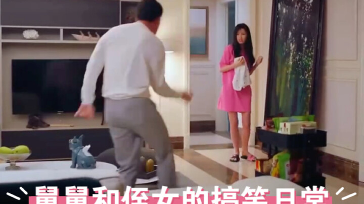 The daily banter between uncle and niece—looks like they really love each other!