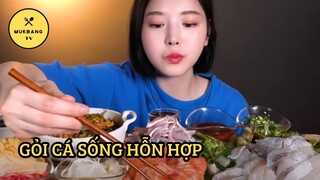 [Mukbang TV] - Korean - Gỏi cá sống hỗn hợp