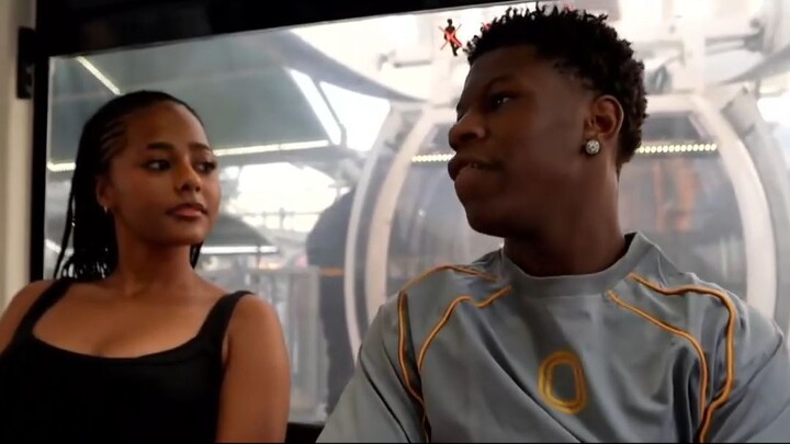 Rakai and Sydney "Tyla's sister" Ride The Cape Wheel in South Africa