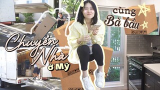 Vlog#109 CHUYỂN NHÀ Ở MỸ CÙNG BÀ BẦU GÀ TÂY TÂY[Cuộc sống ở Mỹ của Gà Tây Tây]