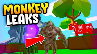 NEW* Monkey BOSS Leaks!? in Roblox Islands (Skyblock)