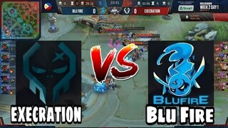 (GAME 1) EXECRATION VS BLUFIRE | MPL-PH SEASON 6 WEEK 2, DAY 1 AUG 28, 2020