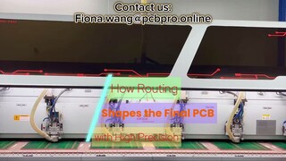 How Routing Shapes the Final PCB with High Precision