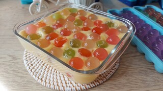 RESEP JELLY VLA CUSTARD | LUMER DAN SEGAR BANGET