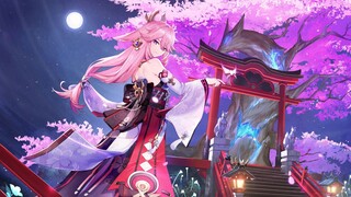 yae miko live wallpaper