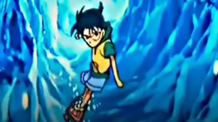conan main skateboard di atas es 🥶