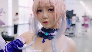 [TOPcoser] 14 Genshin Impact Cos super cute little sister comic exhibition cos Genshin Impact heart sea! In good shape! 4k big upgrade! The little sister's smile is so healing!