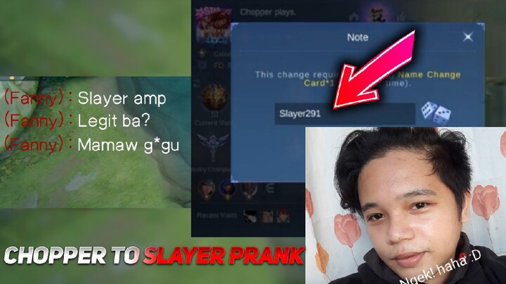 Nag pangap akong si Slayer😂