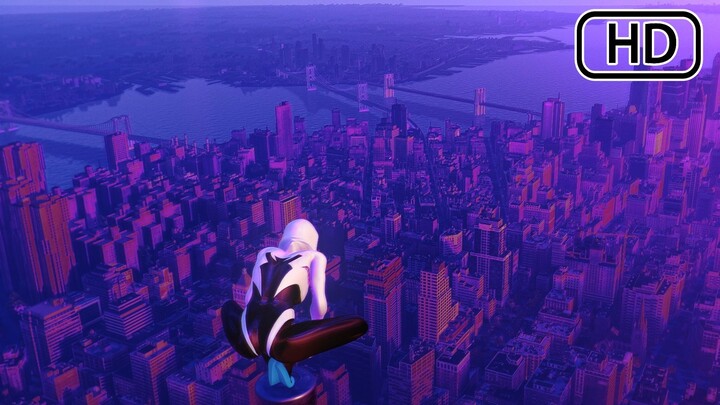 Imagine an open-world Spider Woman 'Gwen Stacy' Across the Spider-Verse game..