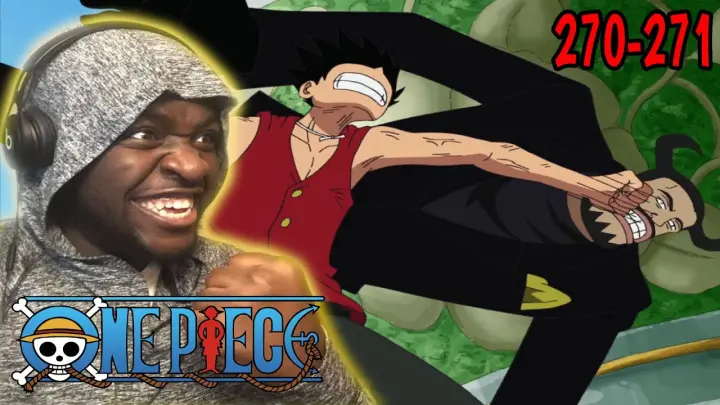 ENEIES LOBBY DOESNT STAND A CHANCE!!! | One Piece Episodes 270-271 REACTION!!!!