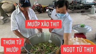 Thịt heo xào mướp món ăn yêu thích của người Miền Tây