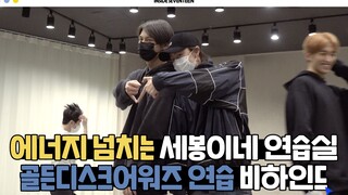 [INSIDE SEVENTEEN] Golden Disc Dance Practice Behind-the-Scenes