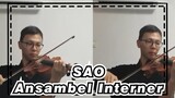 Sword Art Online | [Ansambel Interner] Tanah Pedang (Lagu Tema) Piano + Biola