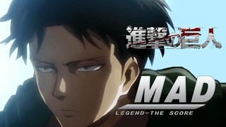 【AMV/燃/利威尔】巨人世界里的最强人类