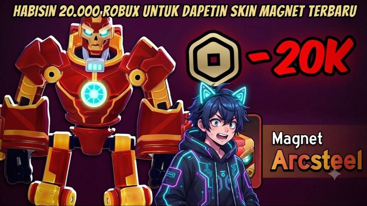 HABISIN 20.000 ROBUX UNTUK DAPETIN SKIN MAGNET TERBARU DI BLOX FRUITS!_