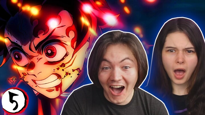 BRIGHT RED SWORD!!🔥 Demon Slayer Season 3 Ep 5 REACTION! | Kimetsu no Yaiba 3x5 Reaction