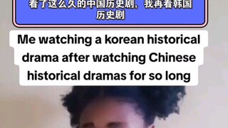 内娱古装剧无代餐！外网追剧博主表示看完中国古装剧再也看不下韩国古装剧