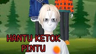 hantu ketok pintu || cerita hantu versi zepeto