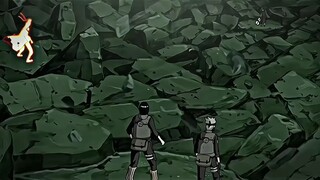 Sasuke terkejut melihat wajah asli Tobi