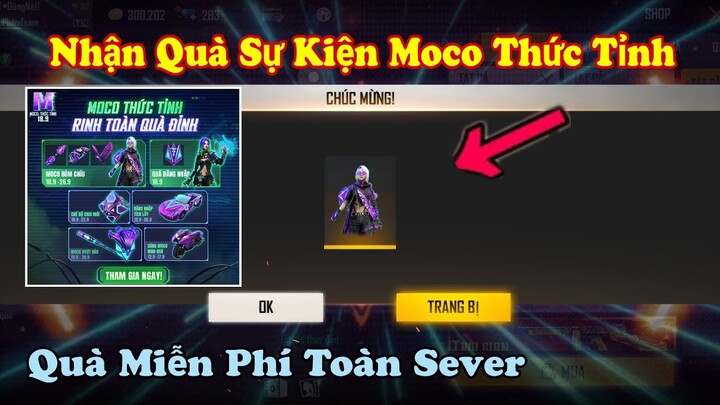 [Free Fire] Hé Lộ Quà Sự Kiện Moco Thức Tỉnh Nhận Trang Phục Tử Vân Thanh Và Quà Toàn Sever